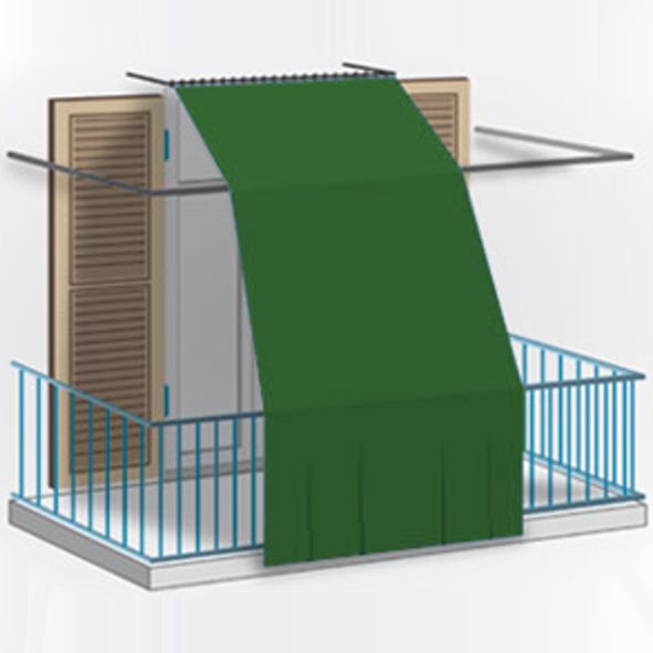 TENDA DA SOLE VERD 140x350
