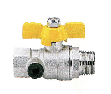 VALV GAS C/PRE TEST MF 1""