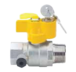 VALV TEST C/CHIAV DR MF 1""