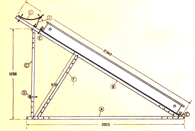 TELAIO PER MEGASUN 300