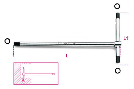 951TX T30 CHIAVE A T TORX