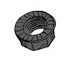 DADO RONDELLATO INOX  M 10