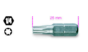 861TX INSERTI TORX 1/4 T10