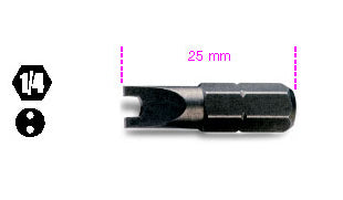 861SP INSER SPANNER 1/4 8