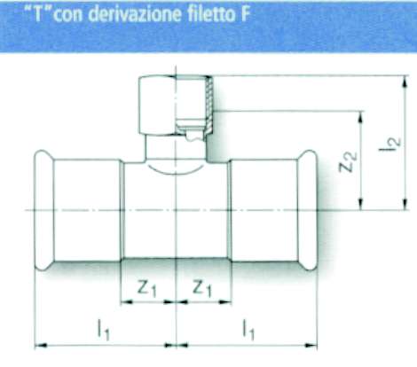 TE C/DER INOX 35x 1/2 x 35