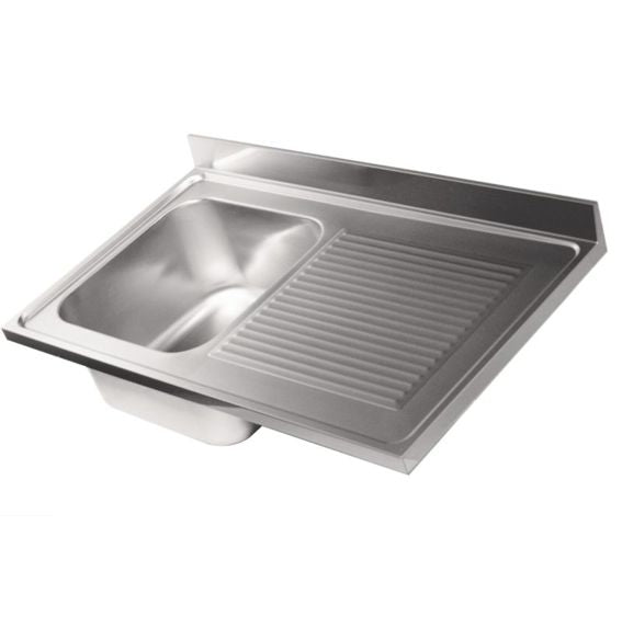 LAVELLO INOX SC/DX   80X50
