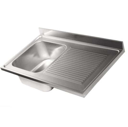 LAVELLO INOX SC/DX   90X50