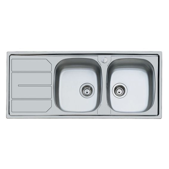 LAVELLO INOX 116X50 BUC.SX