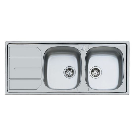LAVELLO INOX 116X50 BUC.SX